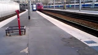 SNCFSNCB  2 Thalys1 Annonce à larrivée à Paris Nord [upl. by Cal]