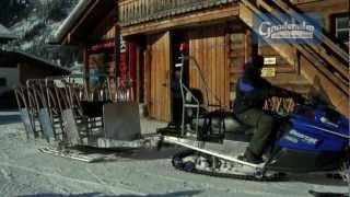 Rodeln in Obertauern  Rodelbahn Gnadenalm [upl. by Ing935]