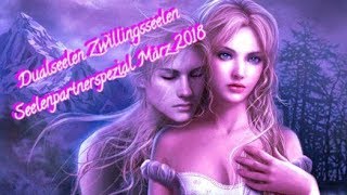 Dualseelen Zwillingsseelen Seelenpartner Liebesorakel♥️🔮März 2018 [upl. by Jat]