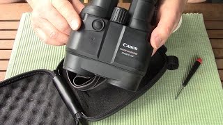 Repair Canon 12X36 IS Image Stabilizer Binoculars [upl. by Onid]