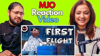 MAKE JOKE OF MJO  FIRST FLIGHT  By Saurabh Shukla  Reaction  Neeti and Raman [upl. by Dunkin304]