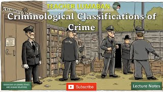 Criminological Classifications of Crime [upl. by Ahseiym511]