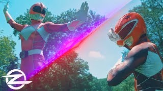 PINK RANGER vs RED RANGER  Live Action Power Ranger FIGHT [upl. by O'Donnell347]