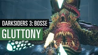 Darksiders 3 BOSS GUIDE  Völlerei [upl. by Nahtanha]