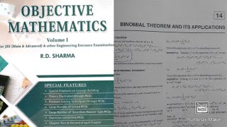 L1  Ch14  Binomial theorem Q1Q5 exercise solution RD SHARMA jee mainsadvanced Ark Mathematics [upl. by Ailla924]