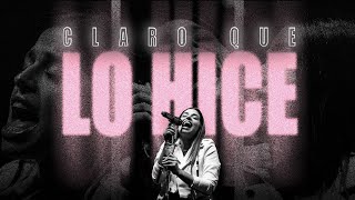 Eugenia Quevedo  LBC  Claro Que Lo Hice En Vivo [upl. by Lamej]