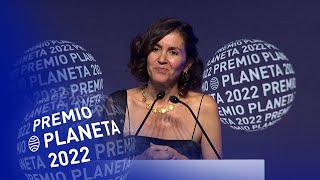 Cristina Campos finalista del Premio Planeta 2022 con la novela quotHistorias de mujeres casadasquot [upl. by Sachi572]