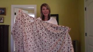 How to Properly Fold a KingSized Fitted Sheet [upl. by Howie]