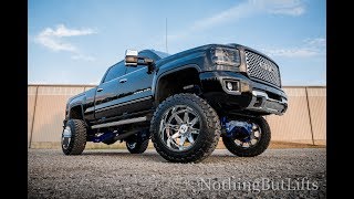 2016 Denali 2500HD with illusion blue burg 9quot Mcgaughys lift [upl. by Duyne]