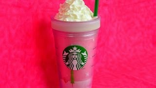 How to Make Starbucks Cotton Candy Frappuccino สตาร์บัค คอตตอนแคนดี้ แฟรบปูชิโน่ [upl. by Richlad505]