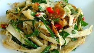 VEGAN CHICKEN SALAD  Goi Ga Chay  Helens Recipes [upl. by Nilac]