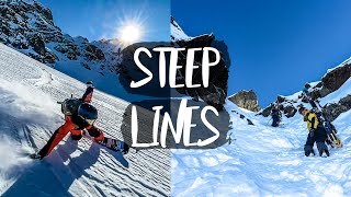 SPLITBOARD  ON ENGAGE DANS LES COULOIRS EN BELLEDONNE [upl. by Montana]