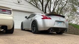 370Z Stillen exhaust cold start [upl. by Rosemarie]