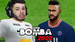 Time do RAFÃO vs Time do NEYMAR no BOMBA PATCH [upl. by Nylsor]