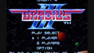 Gradius III Theme  Weapon Select [upl. by Stacey]