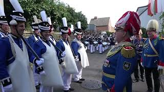 Schützenfest VHV Laach 2024  Wortgottesdienst Kranzniederlegung und grosser Zapfenstreich 1592024 [upl. by Imoyn]