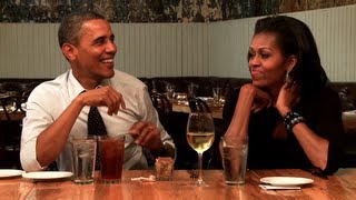 Dinner with Barack and Michelle [upl. by Klinges]