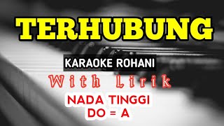 TERHUBUNG  SIDNEY MOHEDE  KARAOKE ROHANI  DO  A  NADA TINGGI  NADA PRIA  HIGH KEY [upl. by Chappy133]