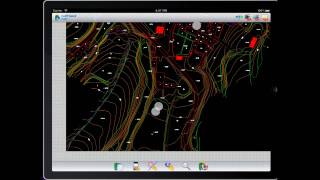 01CARTOMAP CAD  Look through the drawing iPadiPhoneiPod [upl. by Anaitsirc]