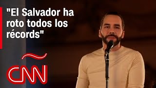 Discurso completo de Bukele para proclamarse ganador de las elecciones presidenciales en El Salvador [upl. by Notserk383]