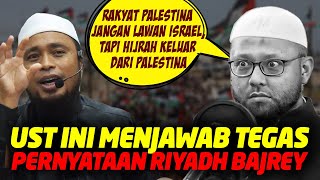 Membantah Pernyataan Riyadh Bajrey Tentang Palestina  Ustadz Masriadi Hasan Lc MSha [upl. by Jonie]