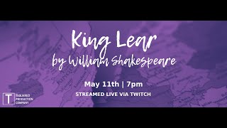 King Lear  Zoom Reading  TSquared Production Company [upl. by Seidler]