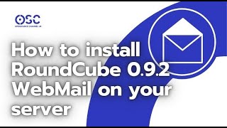 How to install RoundCube 092 WebMail on your server [upl. by Zap]