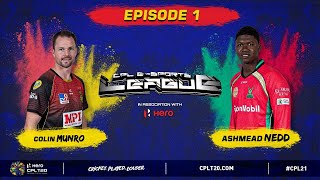 LIVE  Ashmead Nedd v Colin Munro  Hero CPL Esports [upl. by Justen692]