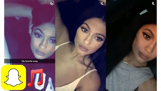 Kylie Jenner Song Compilation Snapchat 2  Kylie Snaps [upl. by Atteuqcaj]