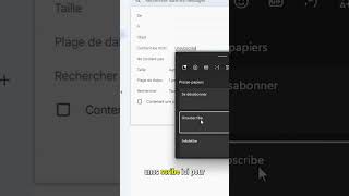 Gmail  Comment classer automatiquement les courriels entrants lefiltre [upl. by Geralda]