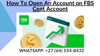 How To Open An Account on FBS Cent Account [upl. by Ahsilad]