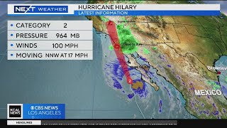 Hurricane Hilary Some regions could get 23 inches of rain per hour [upl. by Nocaj412]