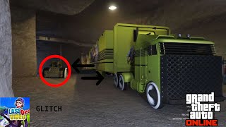 Merge son Centre dopération mobile à partir dune tourelle antiaérienne sur GTA 5 ONLINE GLITCH [upl. by Ecaroh565]