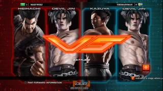 OUG 2016  S2  TTT2 Winners Bracket TheMainMan KazuyaDevil Jin vs MadWolf HeihachiDevil Jin [upl. by Philender]