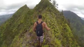 Hiking Hihimanu Twin Peaks Kauai [upl. by Botsford264]