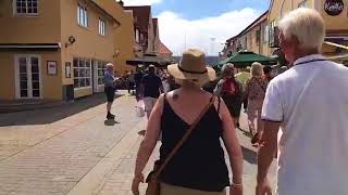 Skagen Festival tur gennem Skagen med musik og stemning 2018 [upl. by Armat956]