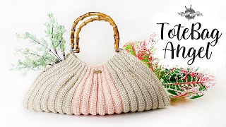 TUTO CROCHET comment faire un tote bag quotAngelquot facile et rapide [upl. by Jena25]