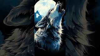 Wolf Howling Spooky wolf [upl. by Navert]