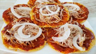 GARNACHAS DE VERACRUZ RECETA ORIGINAL SIN SECRETOSRIQUÍSIMAS😘👍 [upl. by Ayihsa]