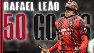 Rafael Leão all 50 goals in Rossonero  Goal Collection [upl. by Gretchen725]