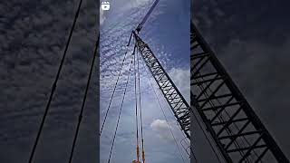 Liebherr LR 16002 Crawler Crane liebherr crane shorts viral [upl. by Tasiana]