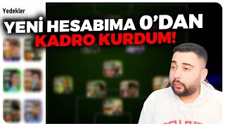 YENİ HESABIMA 0DAN KADRO KURDUM DOĞRU OYUNCU DOĞRU POZİSYON EFOOTBALL 2024 MOBİLE [upl. by Ogdan234]