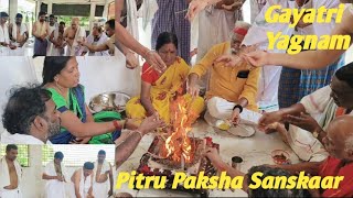 GAYATRI YAGNAMPITRU PAKSHA SANSKAARTOWNampDISTRICT JAGTIAL TELANGANASANATANA DHARMASANSKAAR [upl. by Niak]