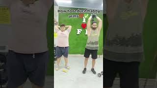 How to reduce Flabby Arms💪🔥💯arms armsworkout workoutmotivation workout exercise [upl. by Jyoti]