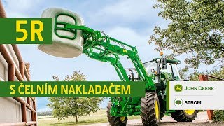 John Deere 5R s čelním nakladačem [upl. by Windsor]