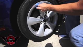 Quick Wheel amp Tire Detailing  Chemical Guys Wheel Guard VRP Dressing Mustang GT [upl. by Lohse282]