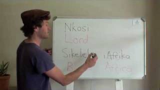 How to Sing South African National Anthem Nkosi Sikelel iAfrica  Verse 1m4v [upl. by Eintrok]