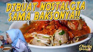 DIBUAT NOSTALGIA DENGAN BAKSONYA BAKSO PAK RUKUN [upl. by Anialad]