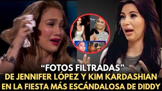 “¡IMÁGENES INÉDITAS 😱 JLO y Kim Kardashian en la POLÉMICA FIESTA de Diddy 💥 ¡TODO SALE A LA LUZ” [upl. by Ellevel]