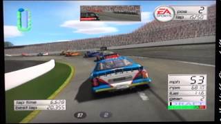 NASCAR Thunder 2003 PS2  Race 3236  Old Dominion 500 [upl. by Sucramraj]